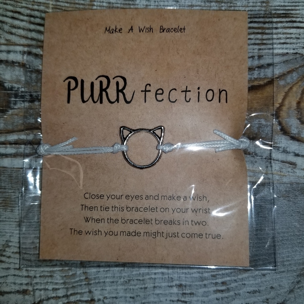 🐱🐱Super Adorable Cat Wish bracelet🐱🐱 - Picture 4 of 7
